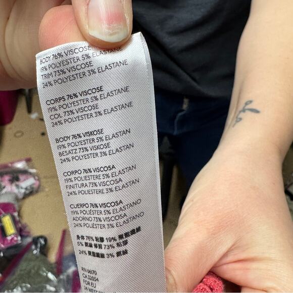 Free People Pink Waffle Knit Sleeveless Top Womens S Cropped Boxy Fit Boho Shirt - Picture 8 of 8